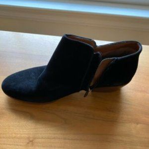 Sam Edelman Women's Black Suede Ankle Boots